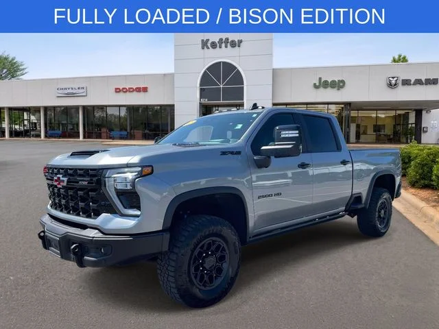 Used 2025 Gray Chevrolet ZR2 image 1