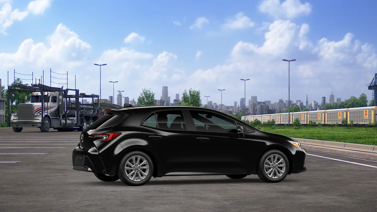 New 2026 Midnight Black Metallic Toyota SE image 11