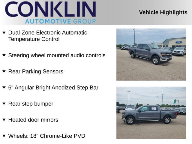 Used 2025 Gray Metallic Ford XLT image 2