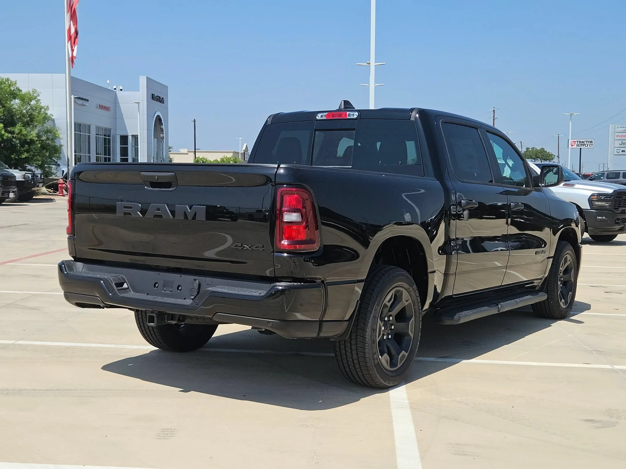 New 2026 Diamond Black Crystal Pearlcoat RAM Express image 3