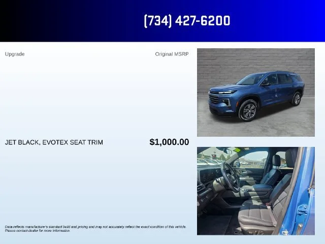 Used 2024 Lakeshore Blue Metallic Chevrolet LT image 5