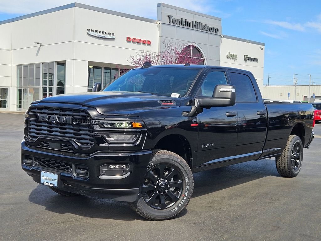 New 2026 Diamond Black Crystal Pearlcoat RAM Big Horn image 2