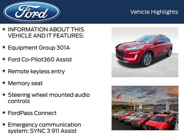 Used 2020 Red Ford SEL image 5