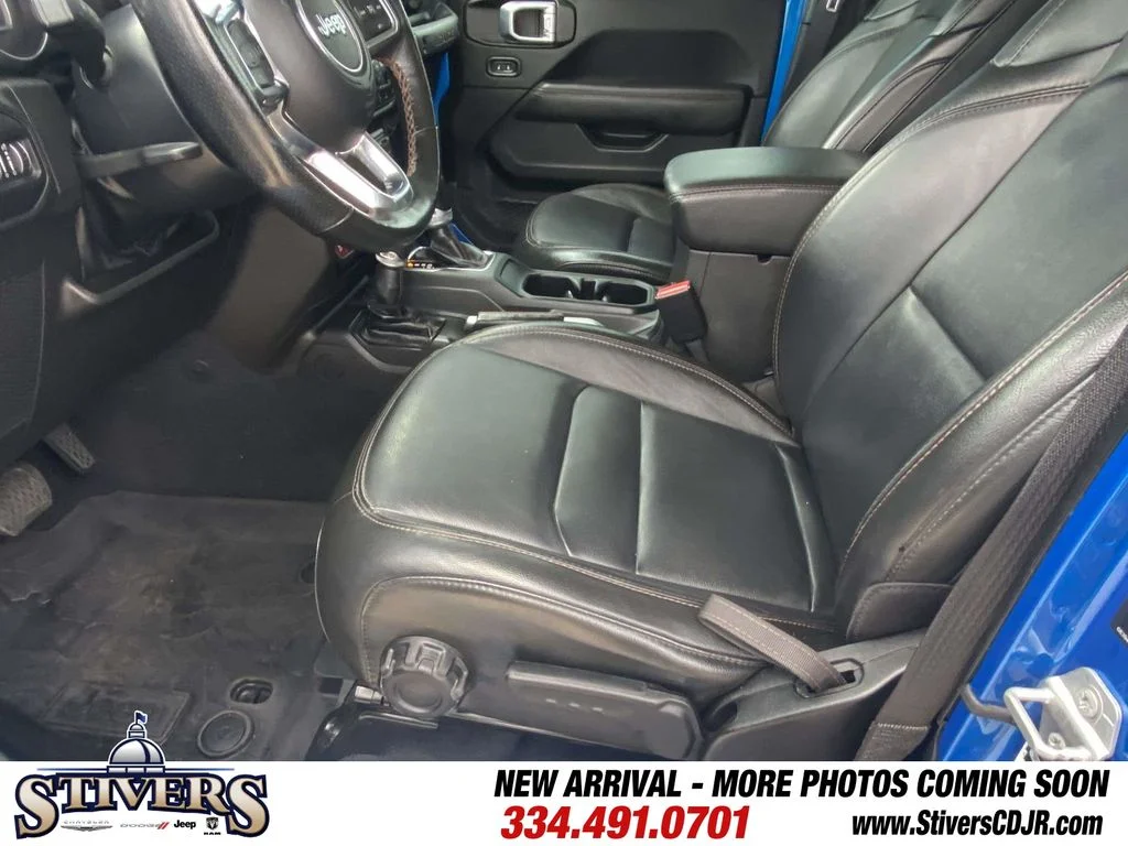 Used 2022 Blue Jeep Unlimited Rubicon 392 image 17