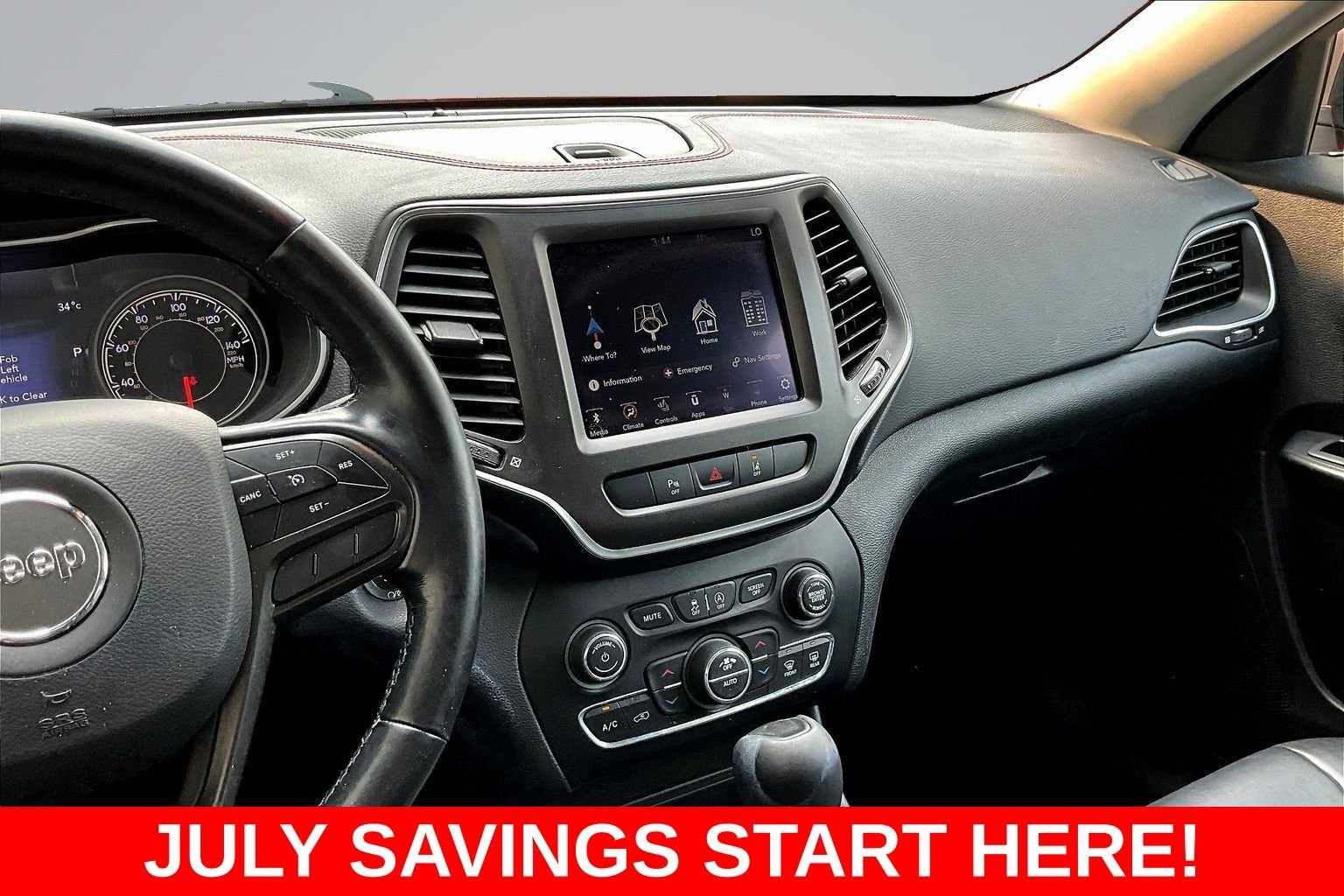 Used 2021 Orange Jeep Trailhawk image 11