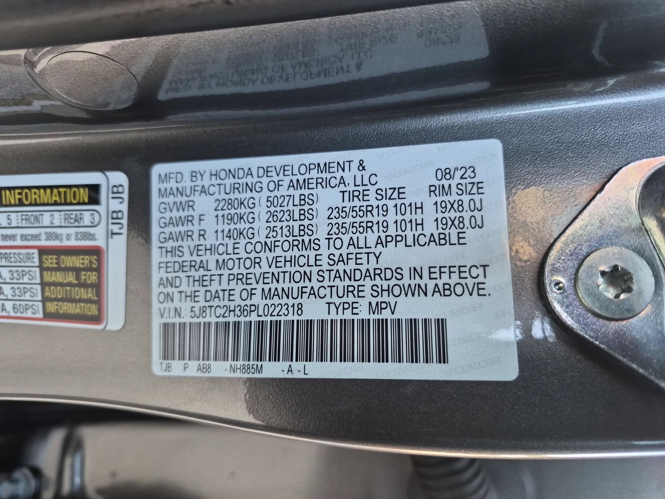 Used 2023 Liquid Carbon Metallic Acura Base SH-AWD image 35