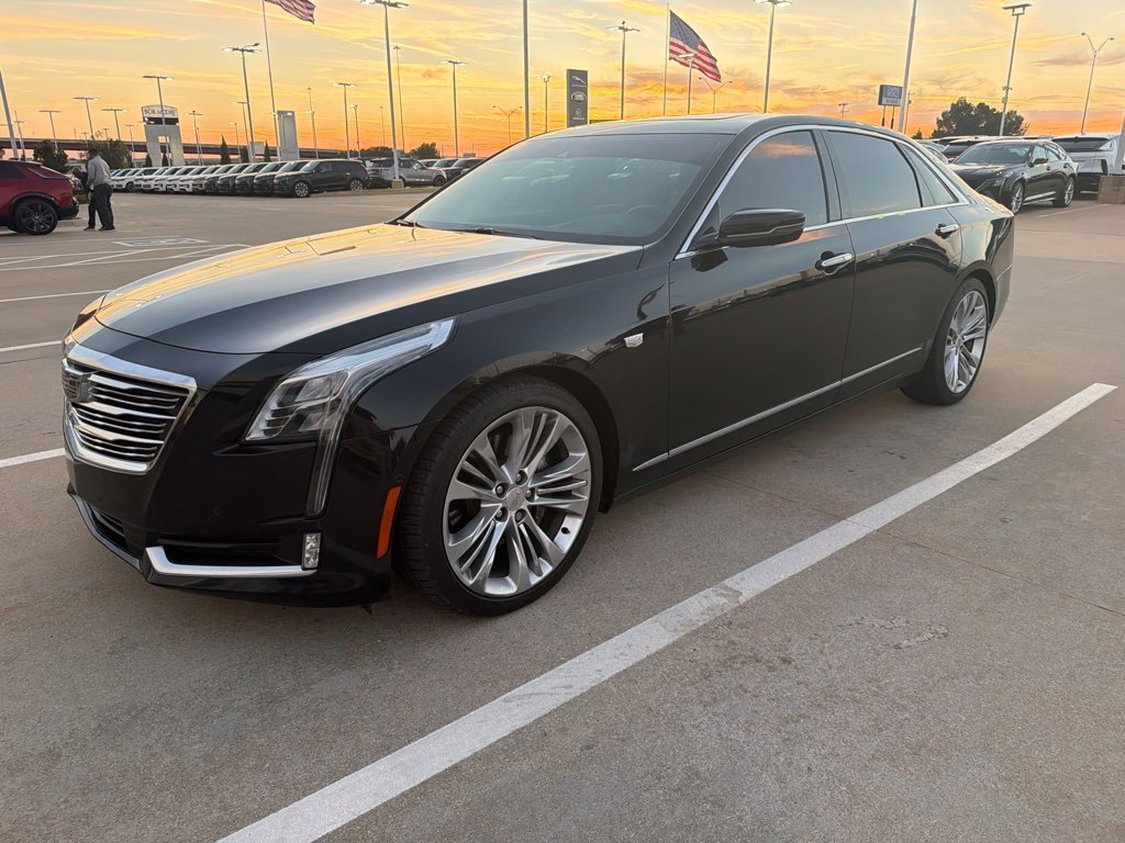Used 2017 Black Cadillac 3.0L Twin Turbo Platinum image 1