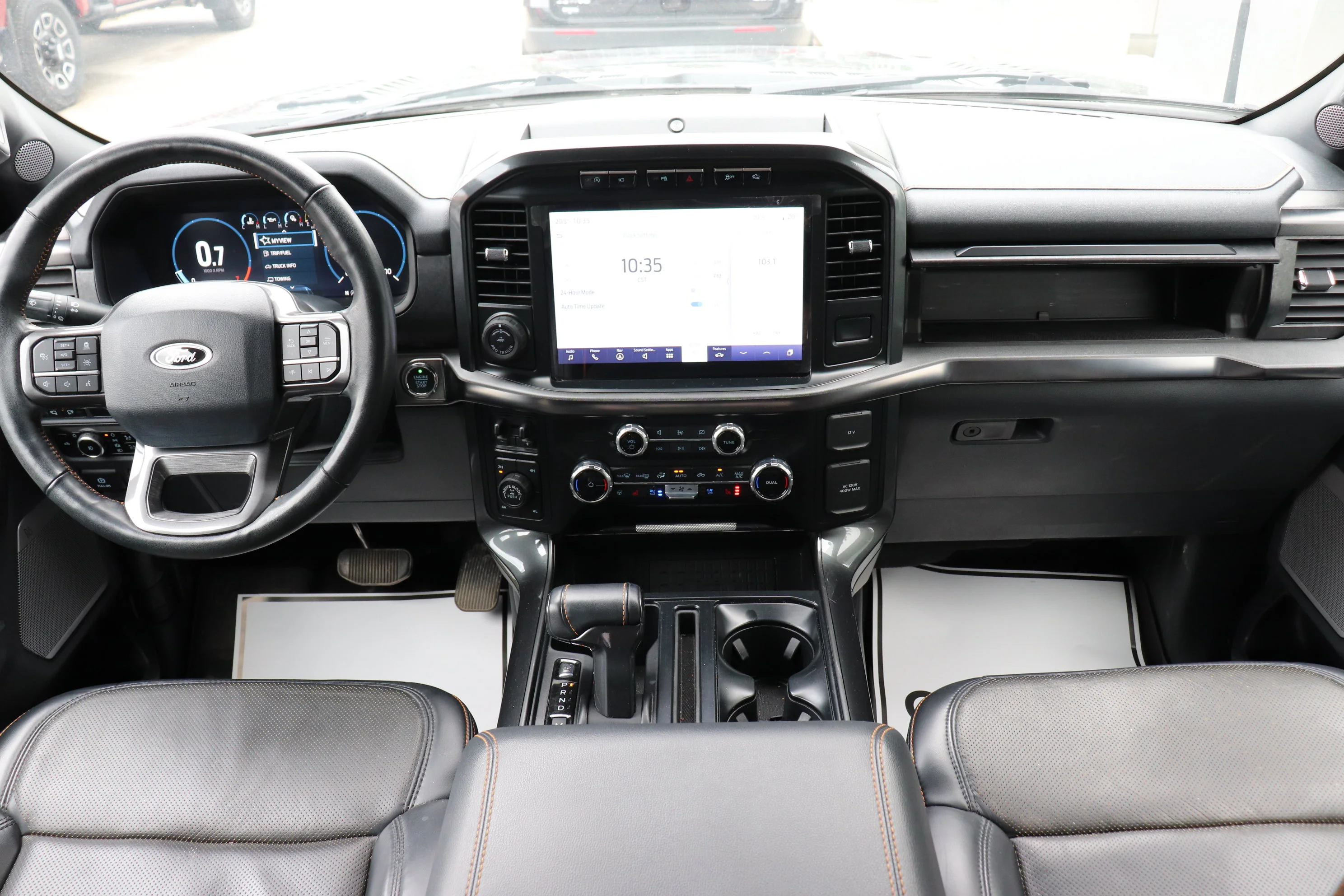 Used 2023 Black Ford XL 4WD SuperCrew 5.5