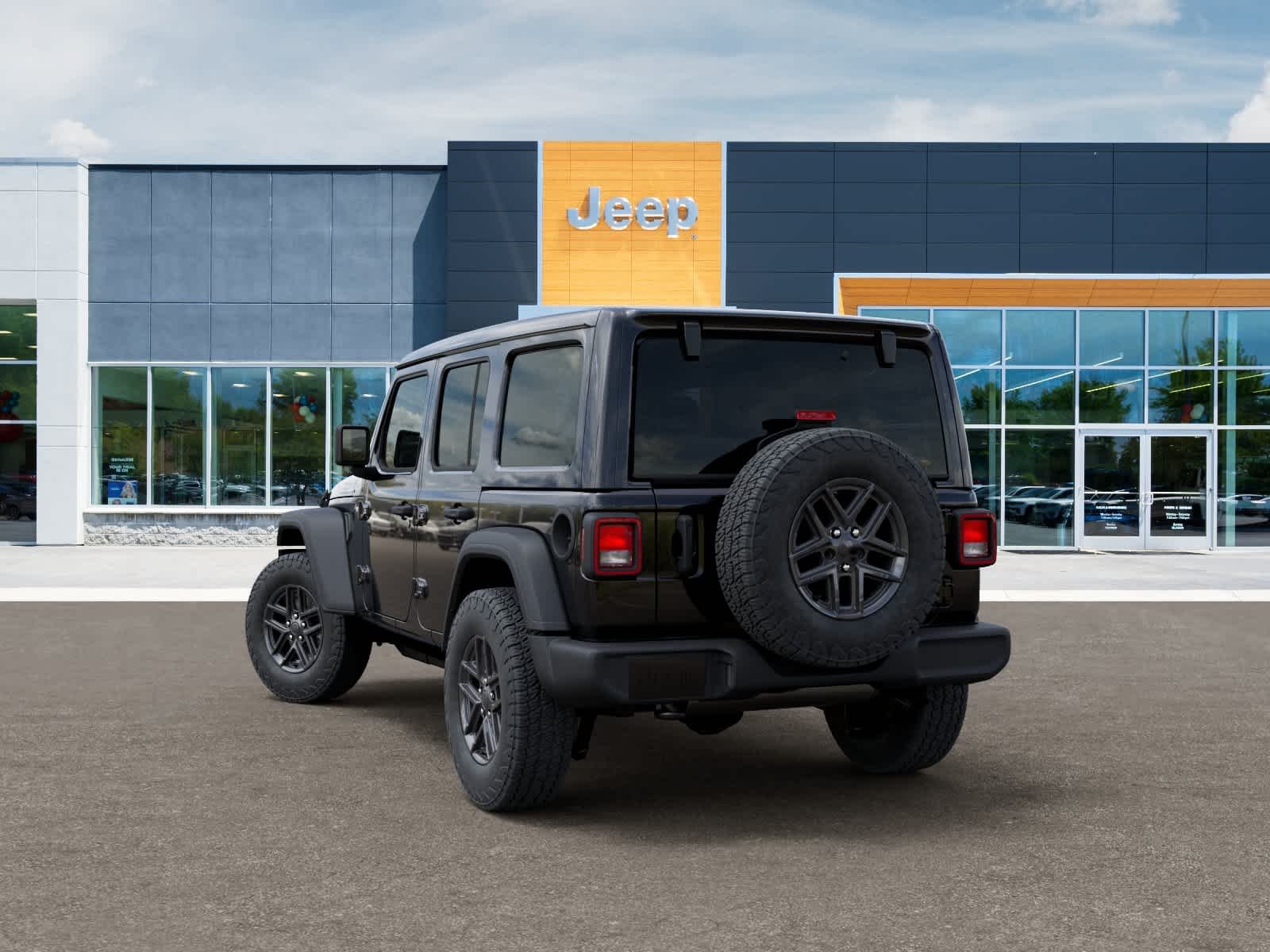 New 2026 Black Clearcoat Jeep Sport S image 3