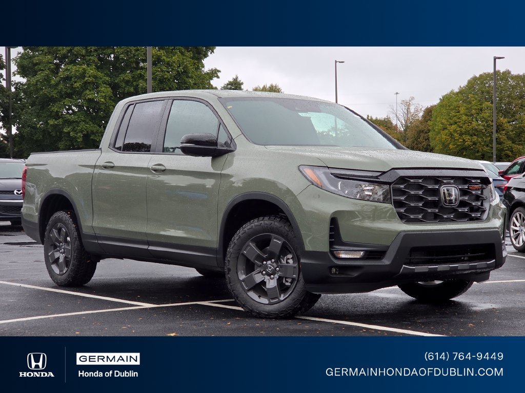New 2026 Ash Green Metallic Honda TrailSport image 1