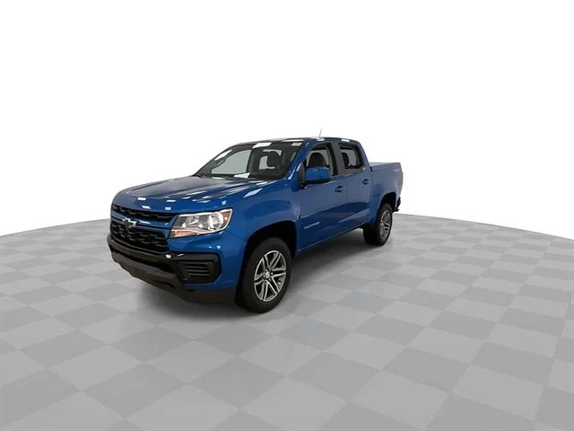 Used 2022 BLUE Chevrolet Work Truck image 5