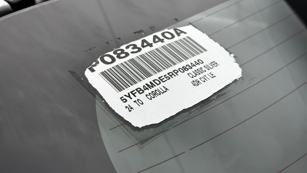 Used 2024 Silver Toyota LE image 39