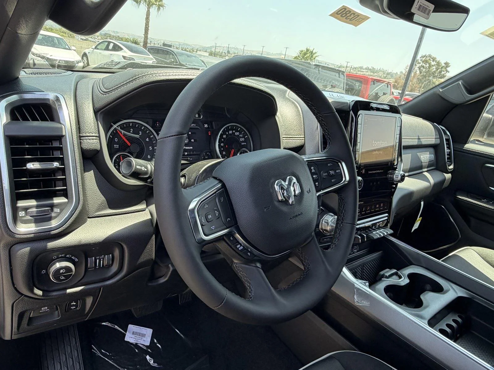 New 2026 Ivory White Tri-Coat Pearl-Coat Exterior Paint RAM Laramie image 19