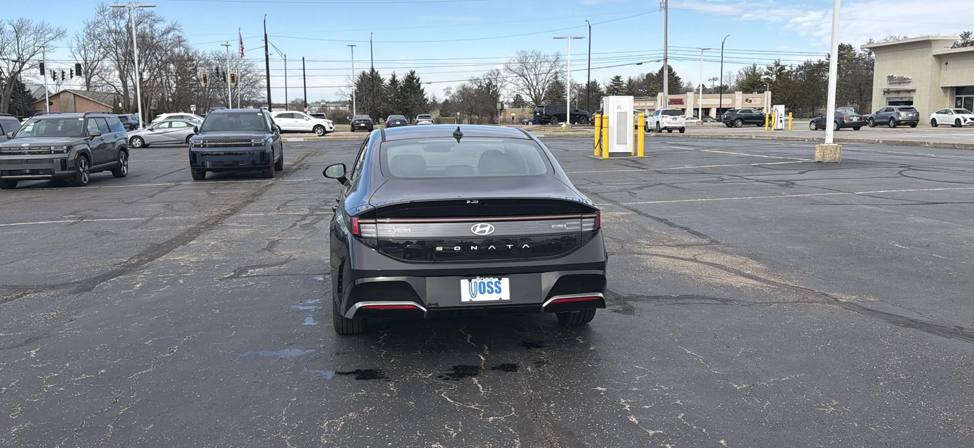 New 2026 Carbon Blue Pearl Hyundai SEL Sport image 6
