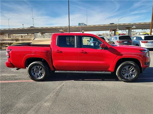 Used 2025 Red Alert Nissan SV 4x4 Crew Cab 5 ft. box 126 in. WB image 5