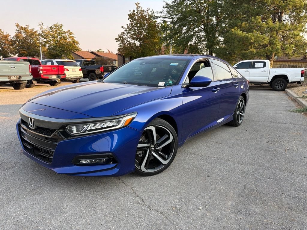 Used 2020 Blue Honda Sport image 29