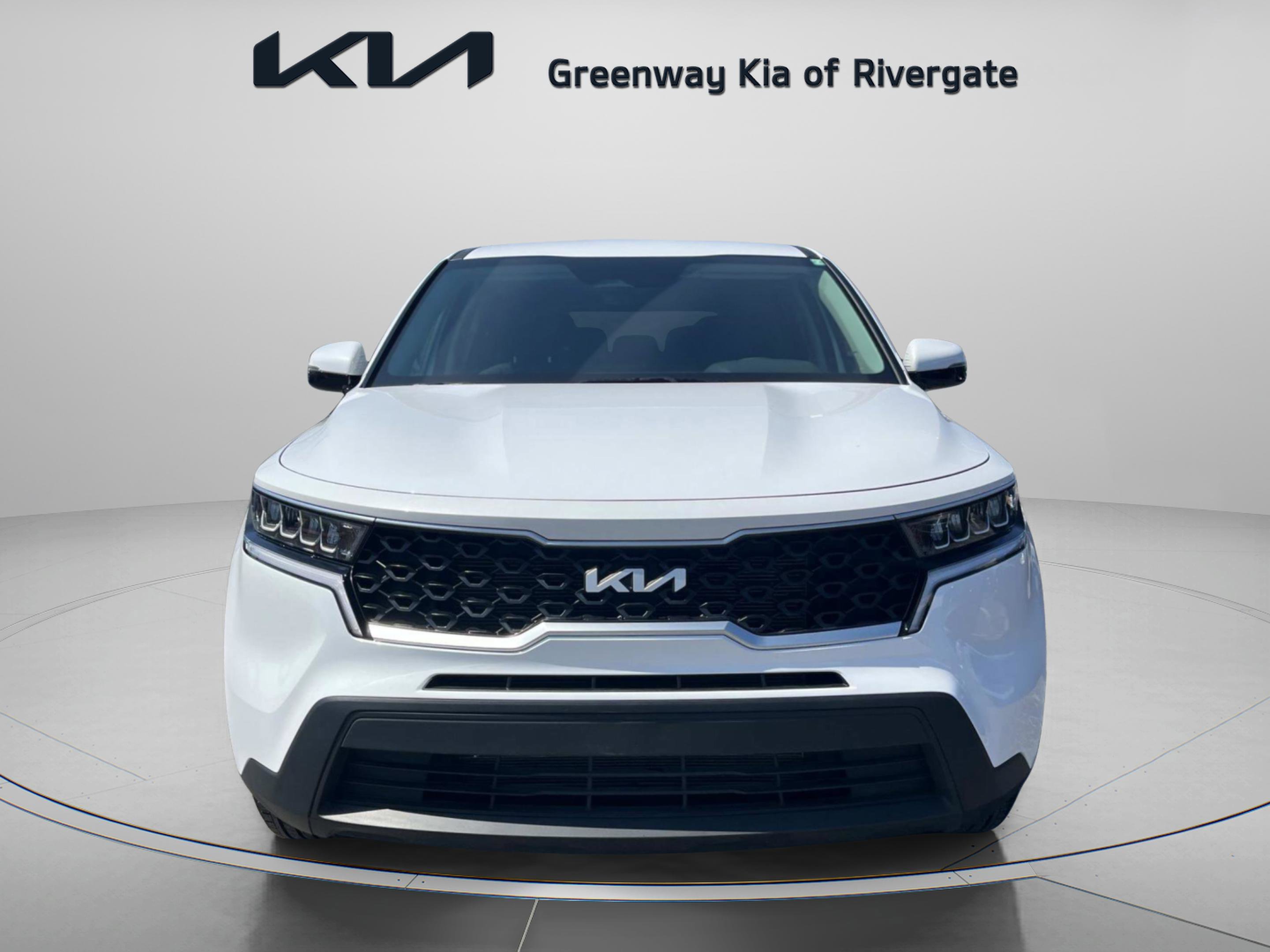 Used 2023 Glacial White Pearl Kia LX image 2