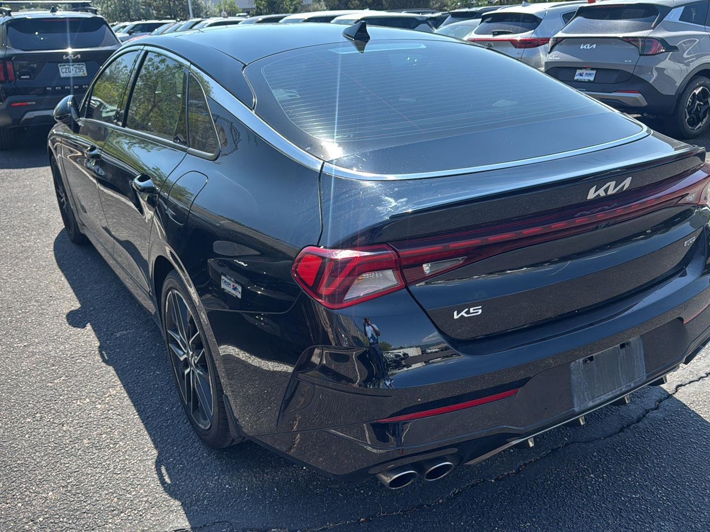 Used 2024 Ebony Black Kia GT image 6