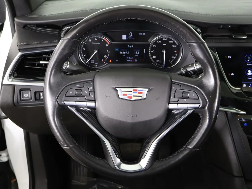 Used 2023 Crystal White Cadillac Premium Luxury image 48
