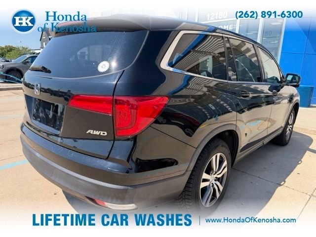 Used 2016 Honda Pilot EX-L with VIN 5FNYF6H59GB052405 for sale in Bristol, WI