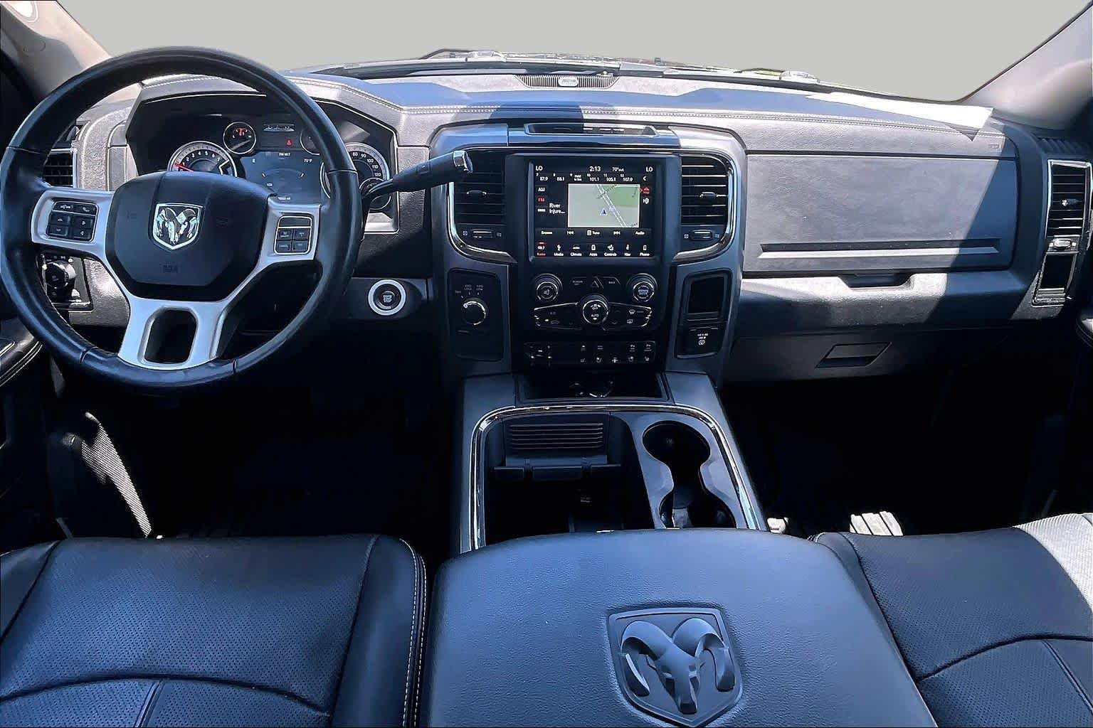 Used 2018 Granite Crystal Metallic Clearcoat Ram Laramie image 15
