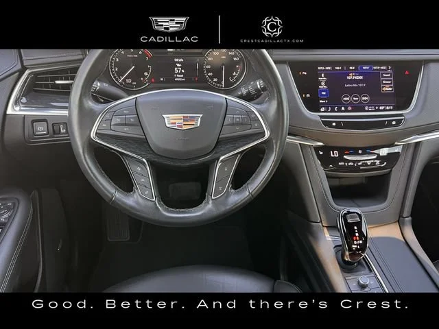 Used 2023 Stellar Black Metallic CADILLAC FWD Premium Luxury image 12