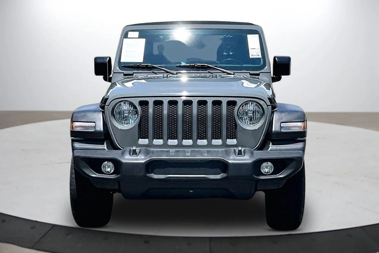 Certified Used 2021 Gray Jeep Sport S image 3