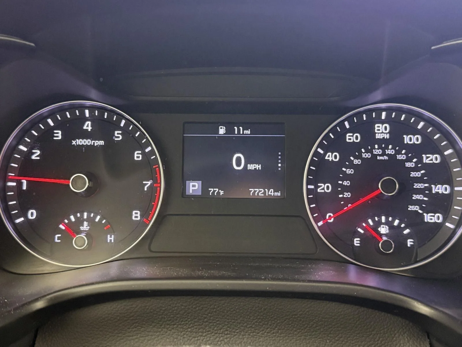 Used 2019 Aurora Black Pearl Kia LXS image 6