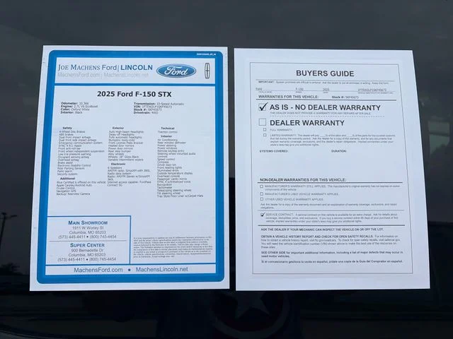 Used 2025 White Ford STX image 32