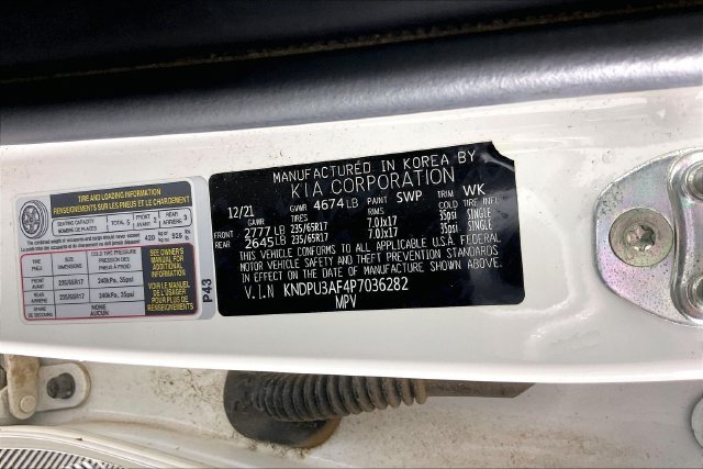 Certified Used 2023 White Kia LX image 4