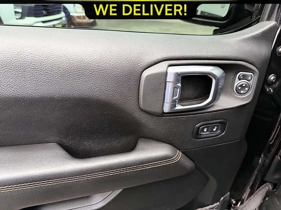 Used 2021 Black Jeep Unlimited Sahara image 10
