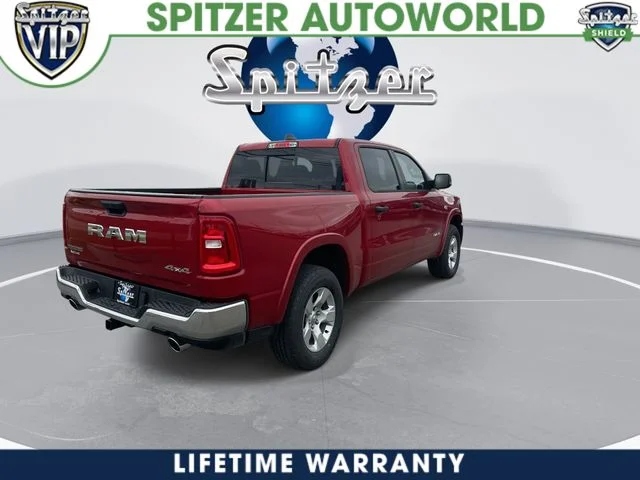 New 2026 Molten Red Pearl-Coat Exterior Paint RAM Big Horn/Lone Star image 9
