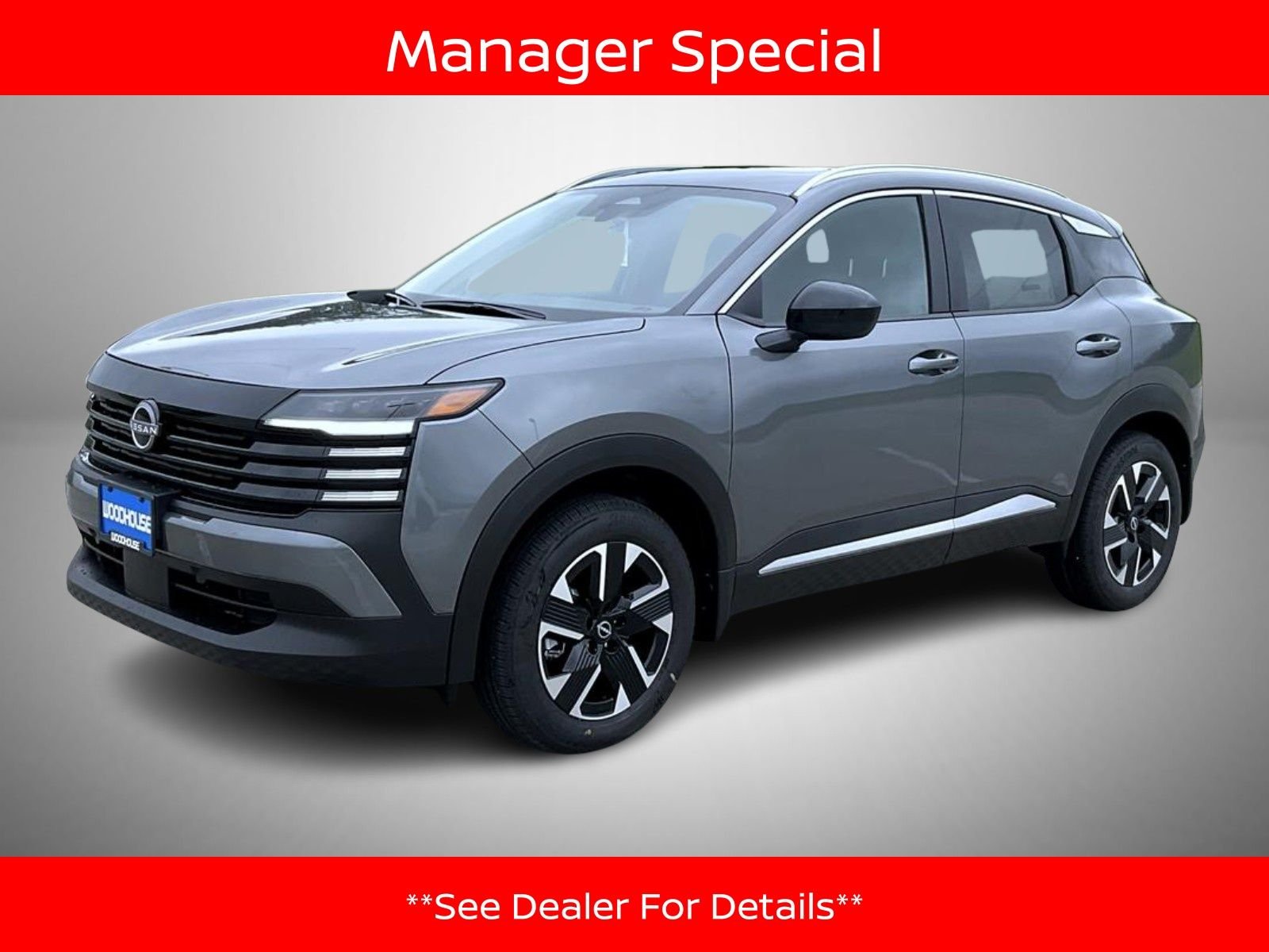 New 2026 Gun Metallic Nissan SV image 1