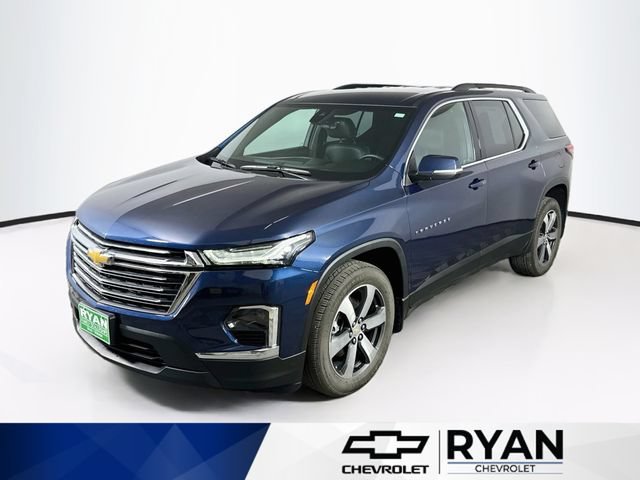 Used 2022 NORTHSKY BLUE METALLIC Chevrolet LT Leather image 3