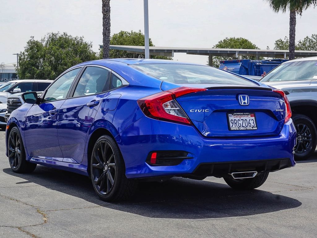 Used 2021 Blue Honda Sport image 4