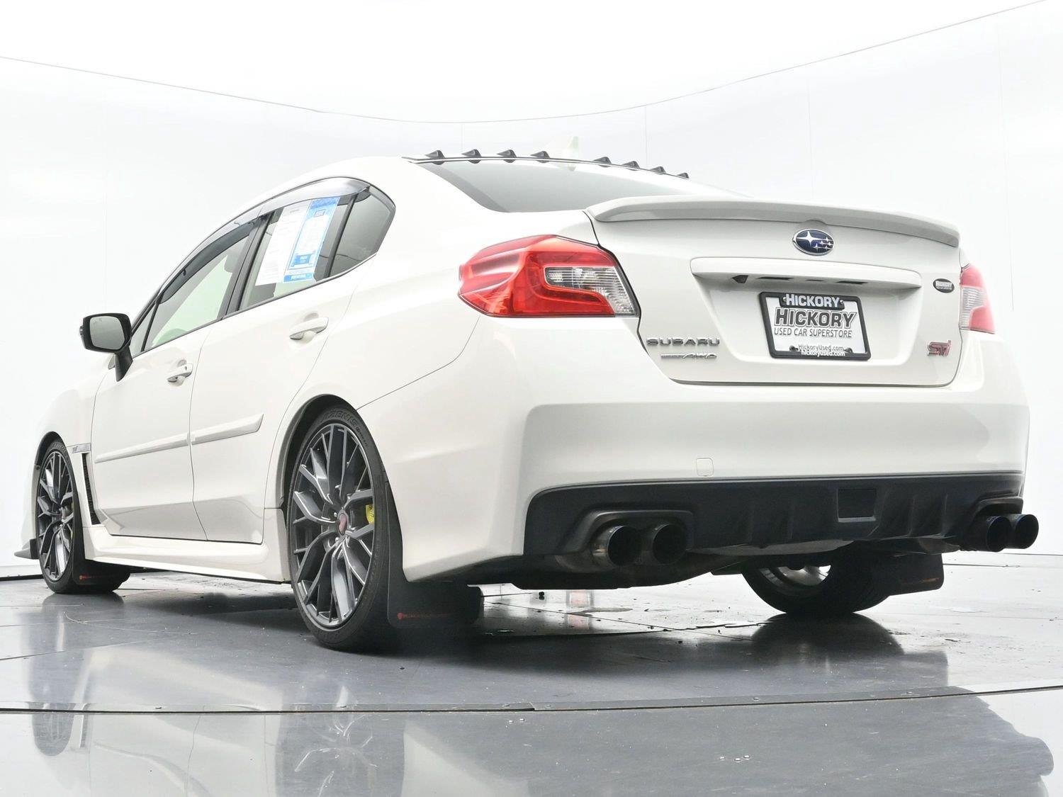 Used 2018 Crystal White Pearl Subaru STI Limited image 53