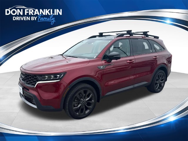 Used 2022 Red Kia X-Line SX Prestige image 1