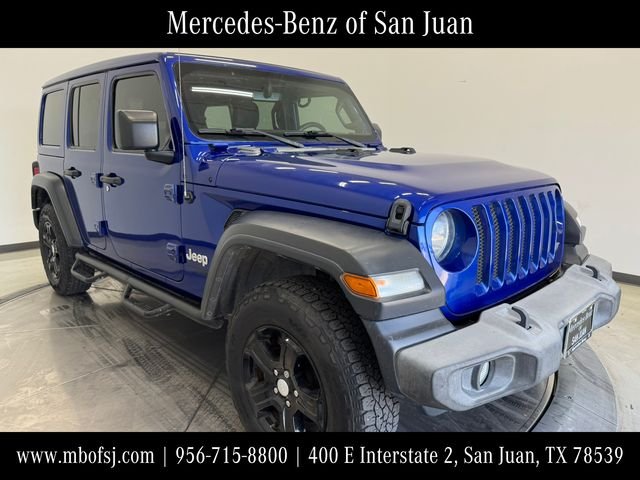 Pre-Owned 2020 Jeep Wrangler Unlimited Sport S 4WD 4D Sport Utility