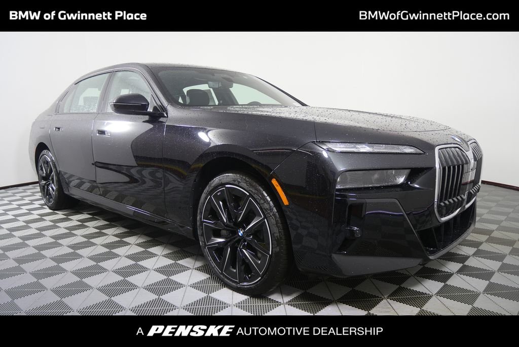 New 2026 Black Sapphire Metallic BMW 760i xDrive image 1
