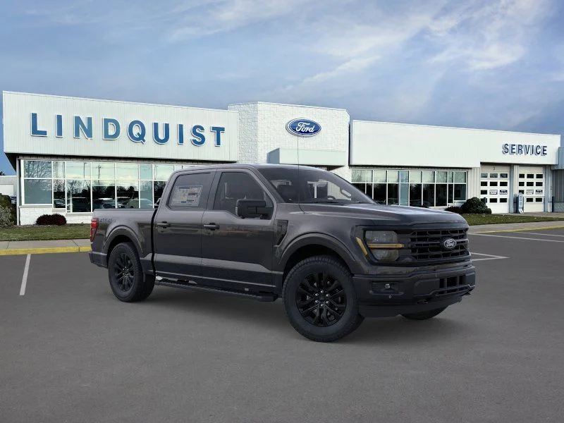 New 2026 Agate Black Metallic Ford XLT image 7