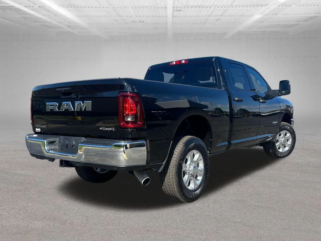 New 2025 Diamond Black Crystal Pearlcoat RAM Big Horn image 5