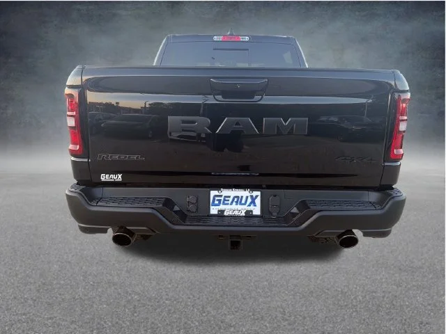 New 2027 Diamond Black Crystal Pearl-Coat Exterior Paint RAM Rebel image 7
