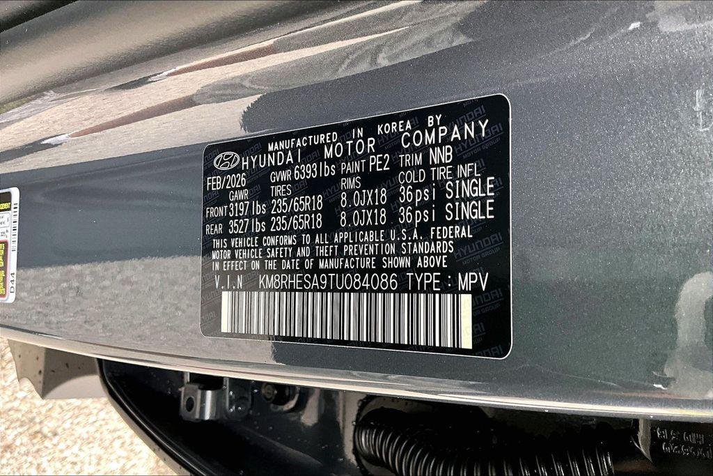 New 2026 Ecotronic Gray Pearl Hyundai SEL Premium image 15