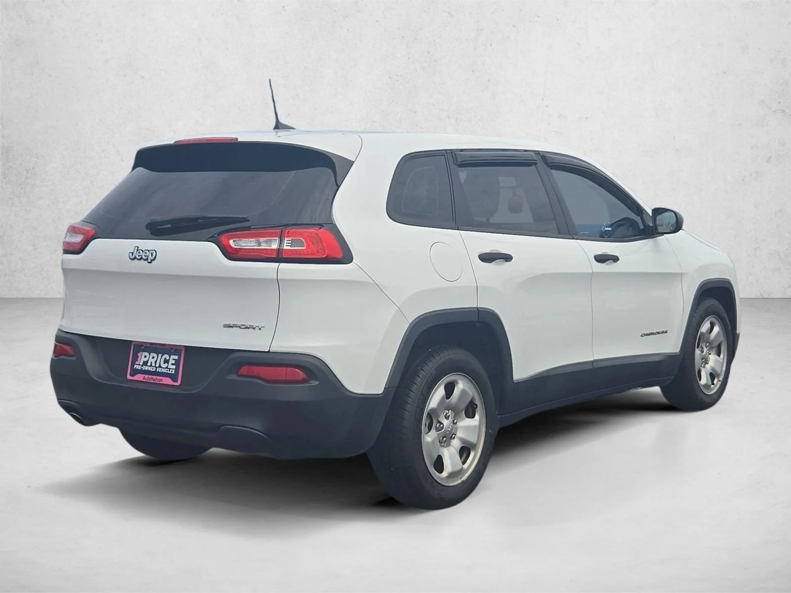Used 2017 Bright White Clearcoat Jeep Sport image 5