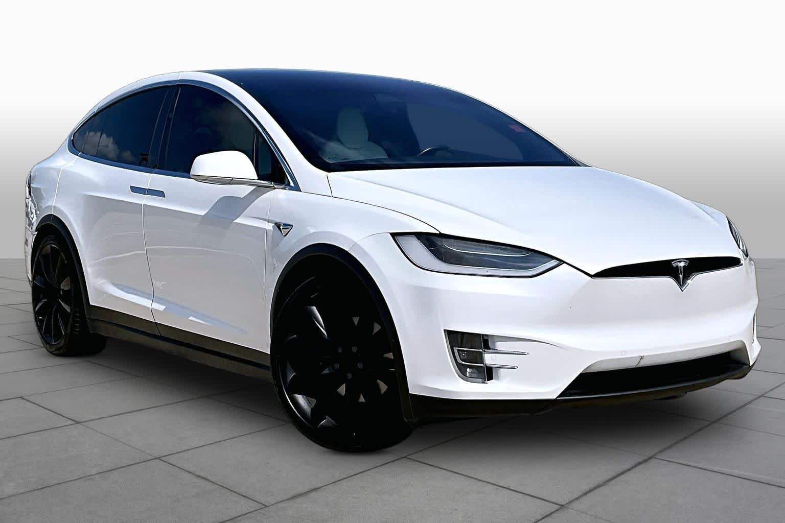 Used 2017 Tesla Model X 100D with VIN 5YJXCBE26HF054721 for sale in Webster, TX