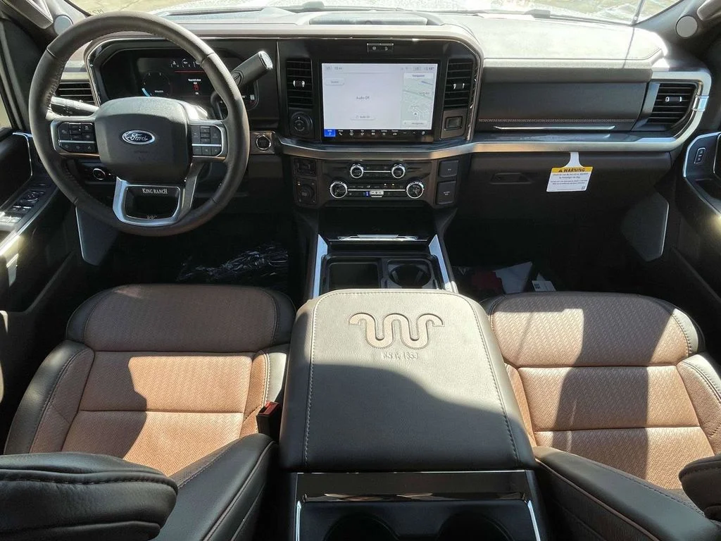 New 2026 Star White Metallic Tri-Coat Ford F-350® King Ranch® image 11