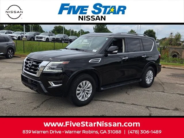 Used 2023 Black Nissan SV image 3