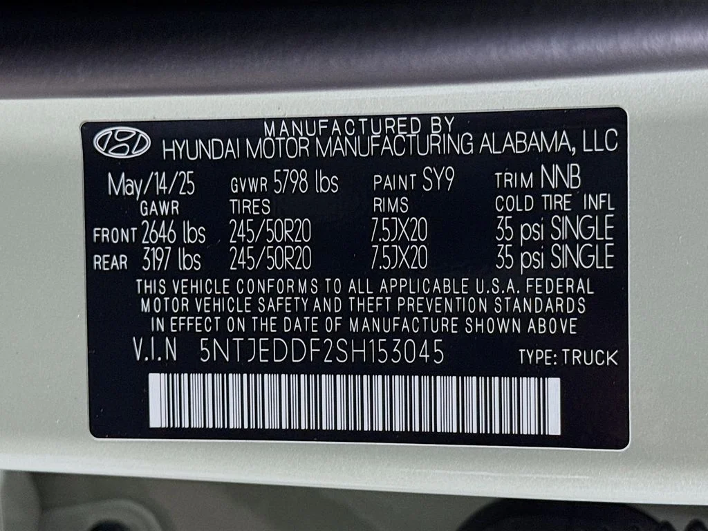 2025 Hyundai Santa Cruz Limited - Photo 34