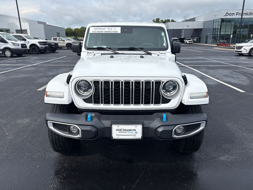 Used 2024 White Jeep Sahara 4xe image 8