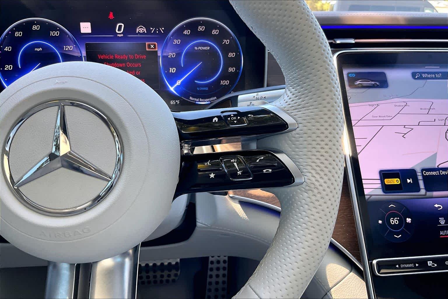 Used 2023 Polar White Mercedes-Benz EQS 450+ image 22